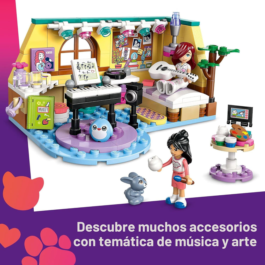 LEGO Friends Paisley - Juguete de construcción de habitación, juego...