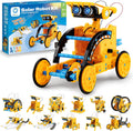 Sillbird Kit de robot de construcción solar, regalo STEM para niños...