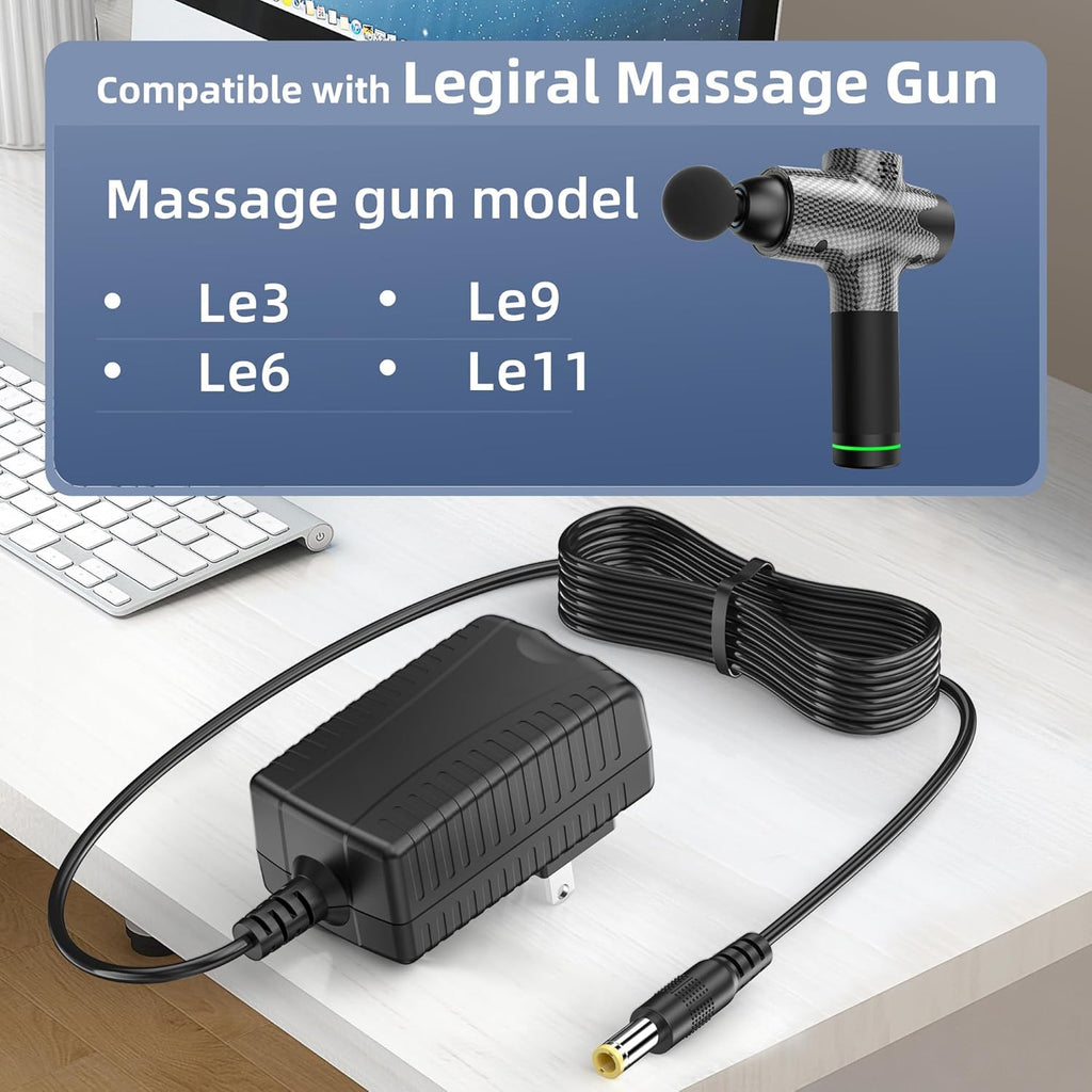 TEVSINPO Cargador de repuesto de 24V 1A compatible con Legiral Le3...