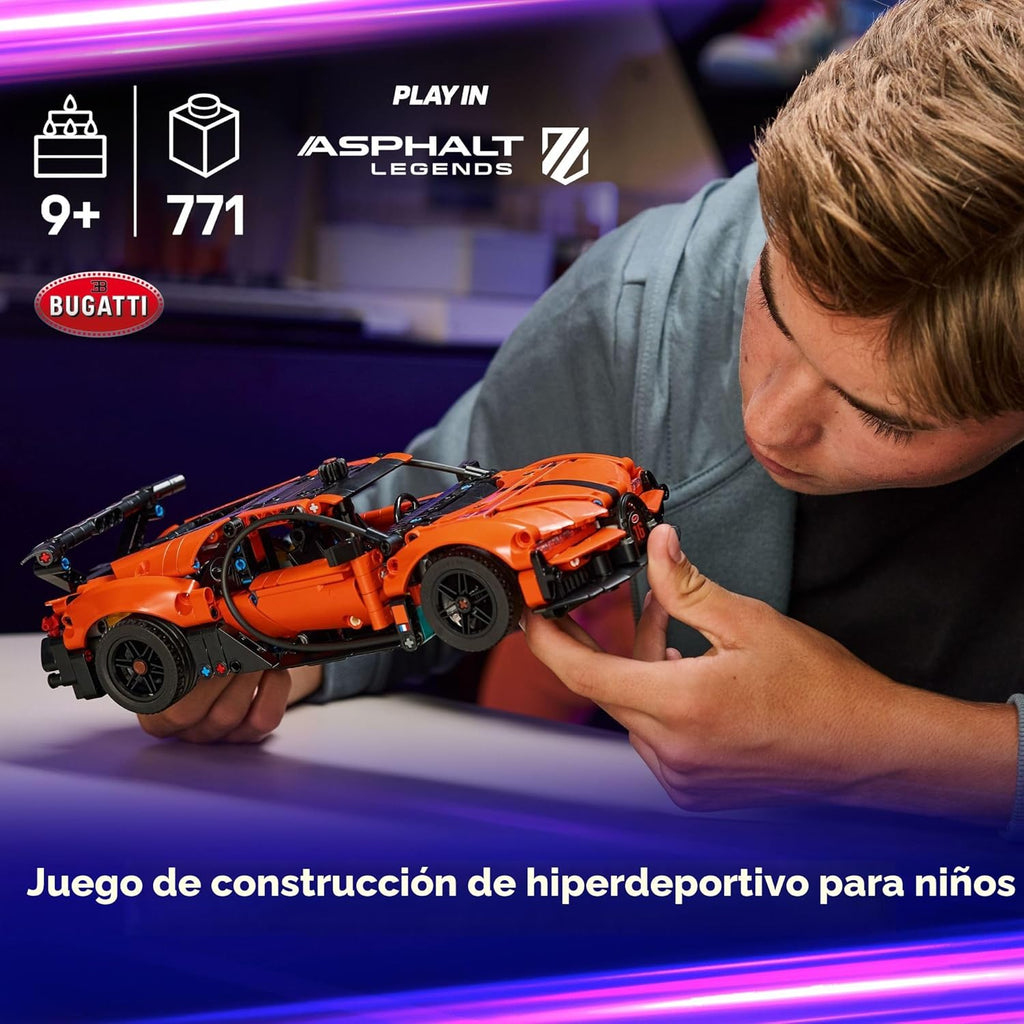 LEGO Technic Bugatti Chiron Pur Sport Hypercar Juguete de construcc...