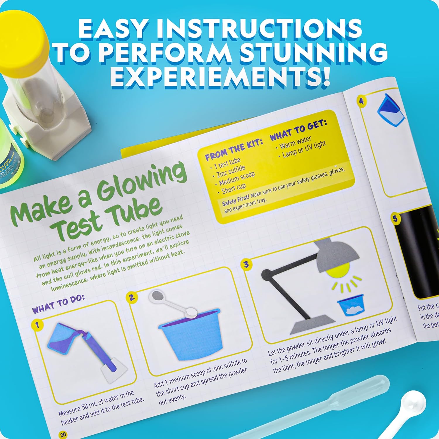 National Geographic Kit de Química Impresionante - Kit de Mega Cien...