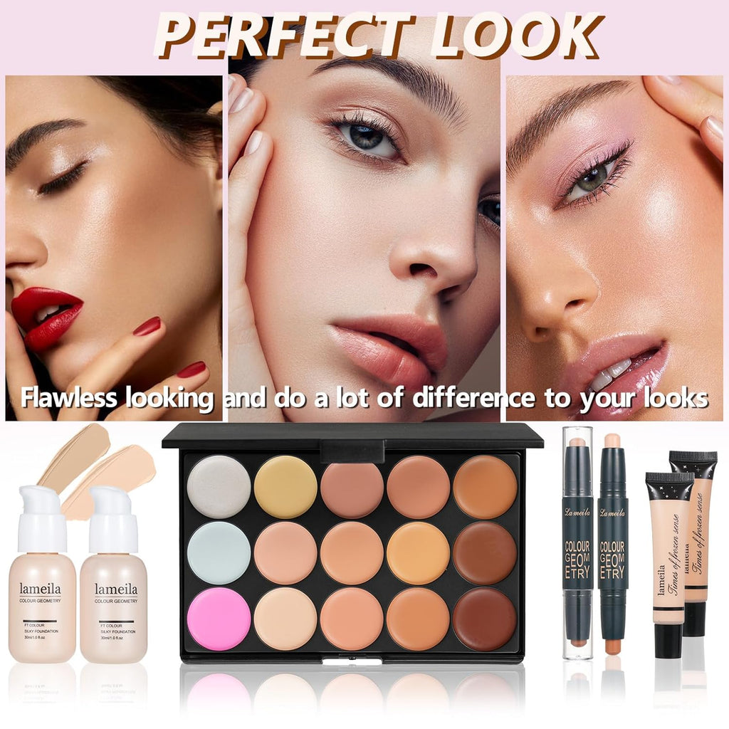 Juego de maquillaje Kit de maquillaje para mujeres Kit completo Jue...