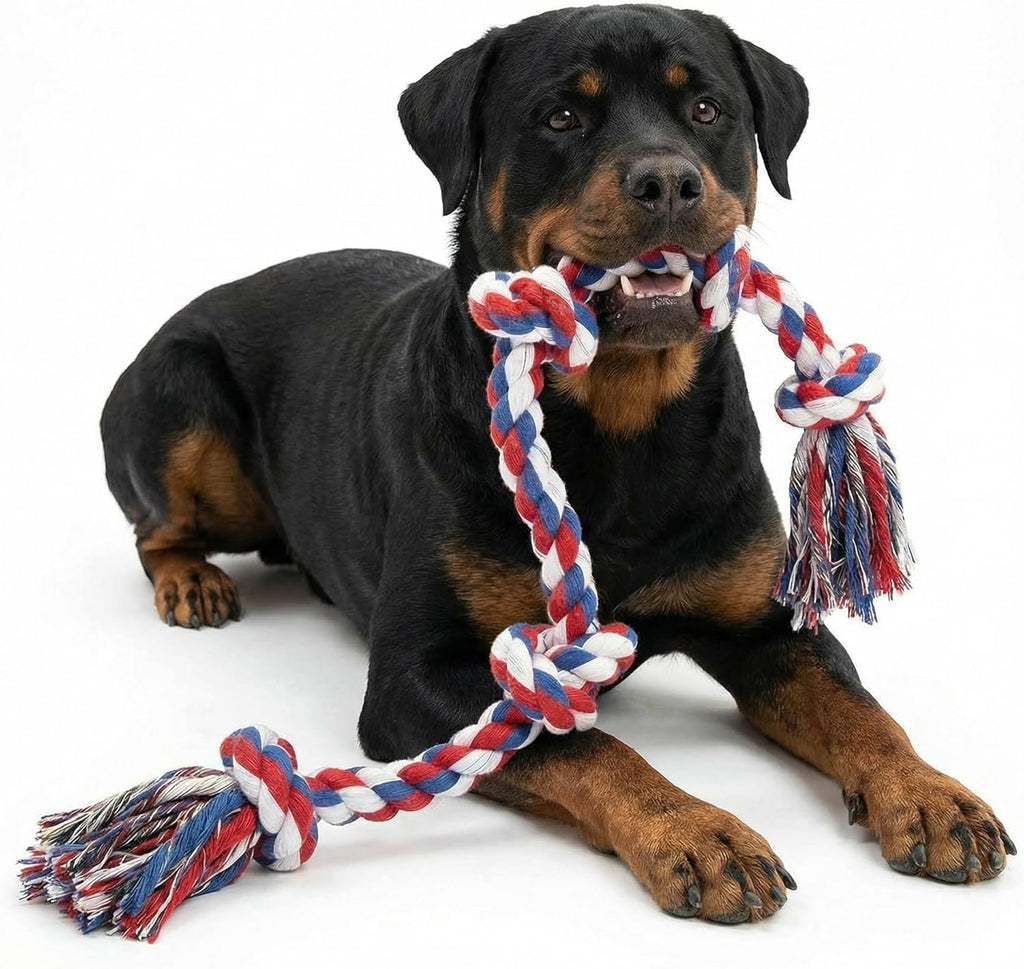 Paw-FECT Piece - Juguete de cuerda para perro de alta resistencia X...