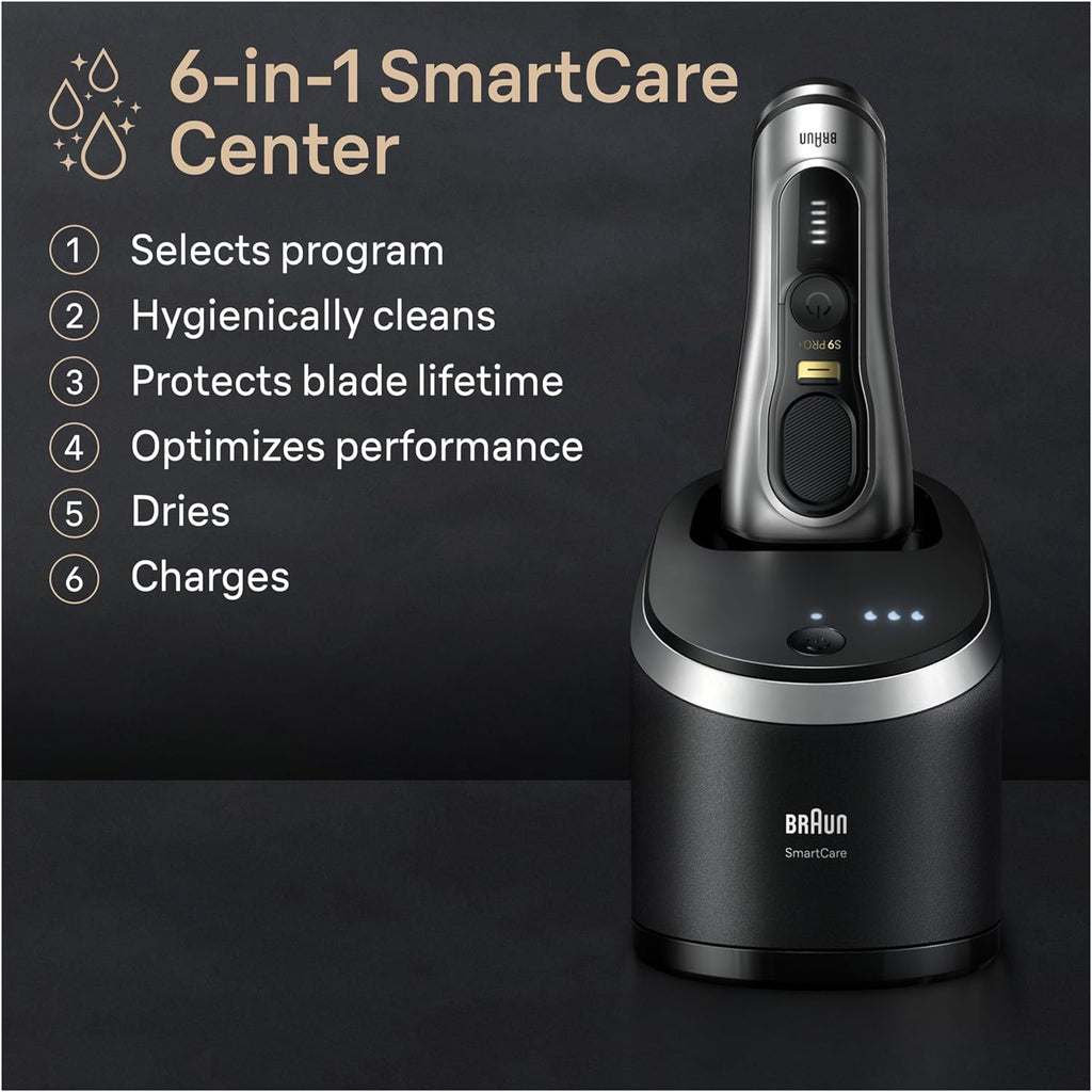 Braun Maquinilla de afeitar eléctrica Series 9 PRO+ para hombres, 5...