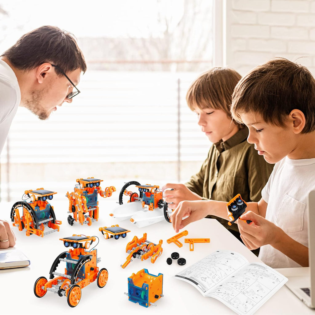 Juguetes de Robot Solar Educativo STEM 13 en 1 para edades de 8 a 1...