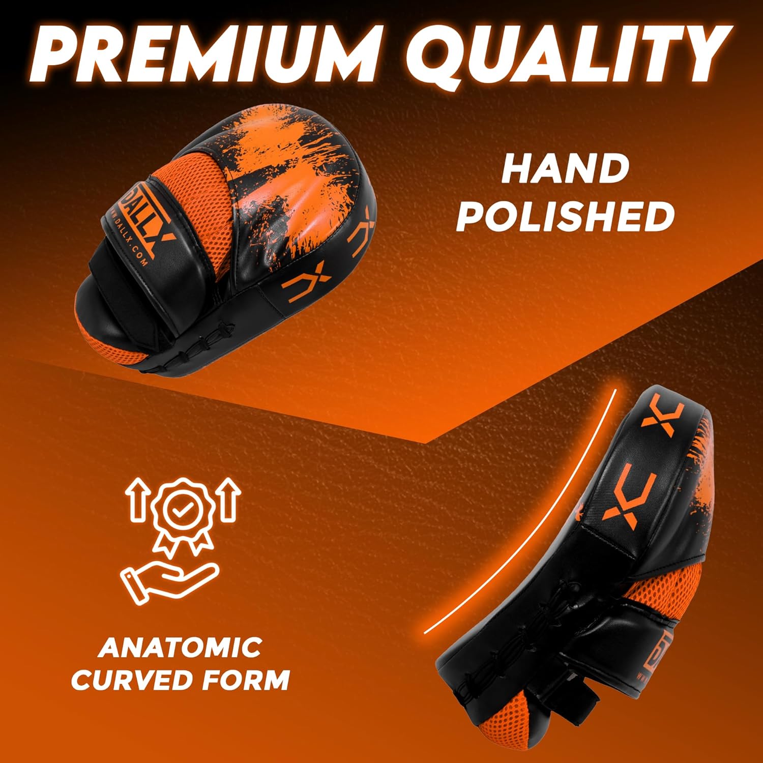 DALLX Guantes deportivos con gancho y Jab curvados para entrenamien...