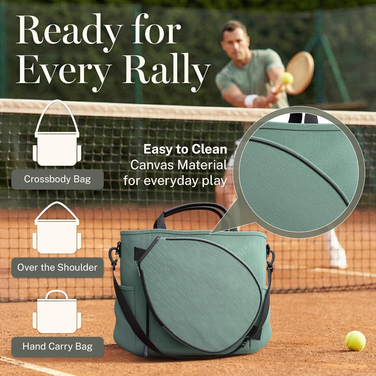 Acewell Athletics Bolsas de tenis para mujeres y hombres \u2013 Ele...