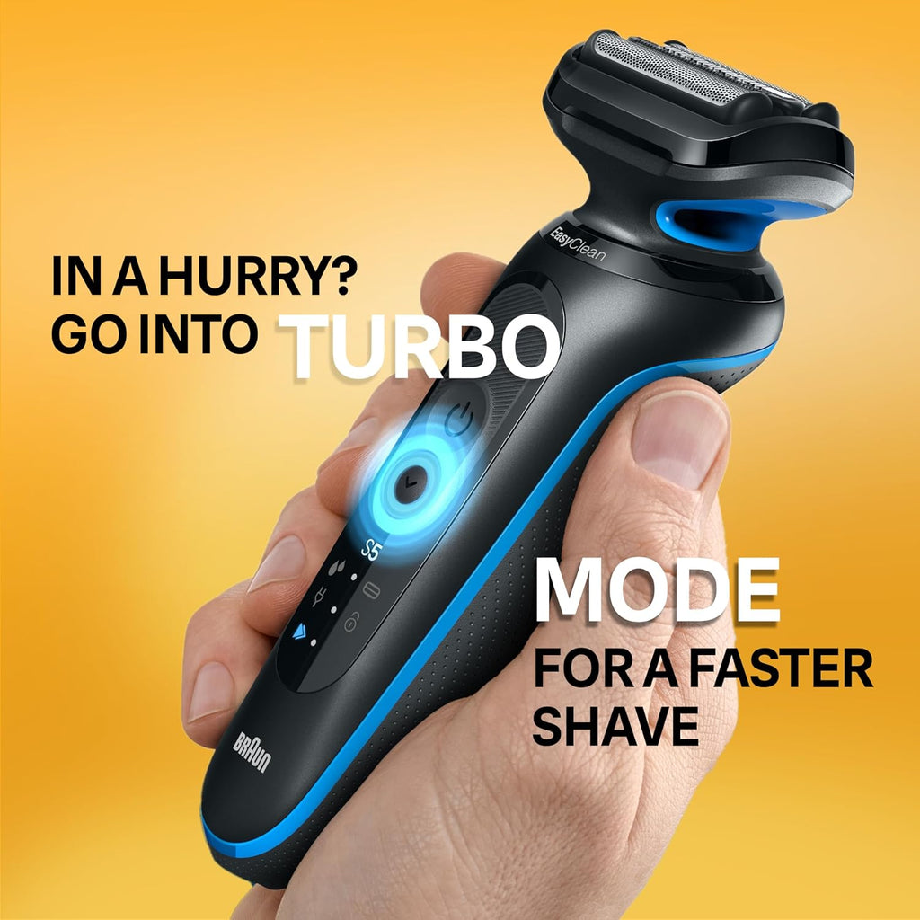 Braun Afeitadora eléctrica para hombres, Serie 5 5118s, Impermeable...