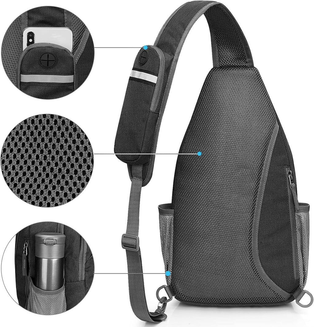 G4Free Bolsa Bandolera con Bloqueo RFID Mochila Bandolera Cruzada B...
