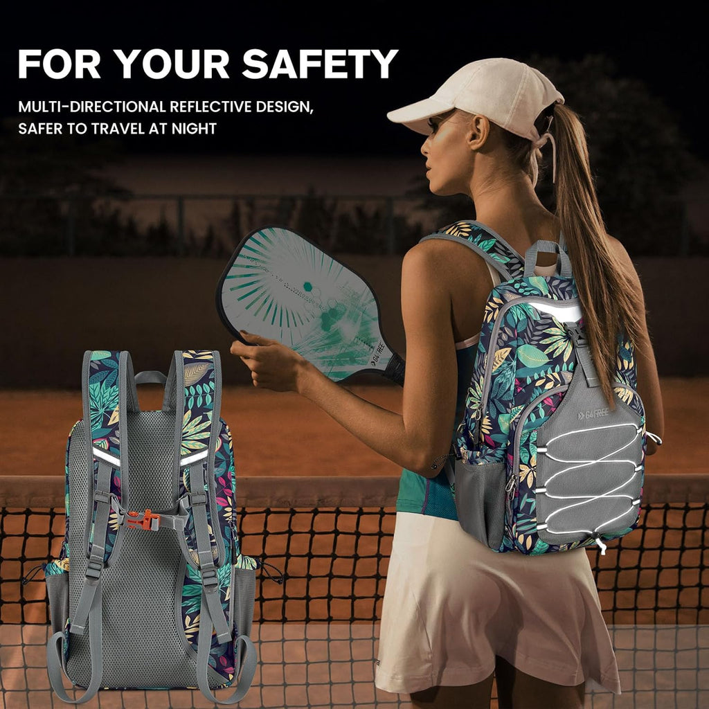 G4Free Bolsa de pickleball para mujeres y hombres, bolsa de pádel p...