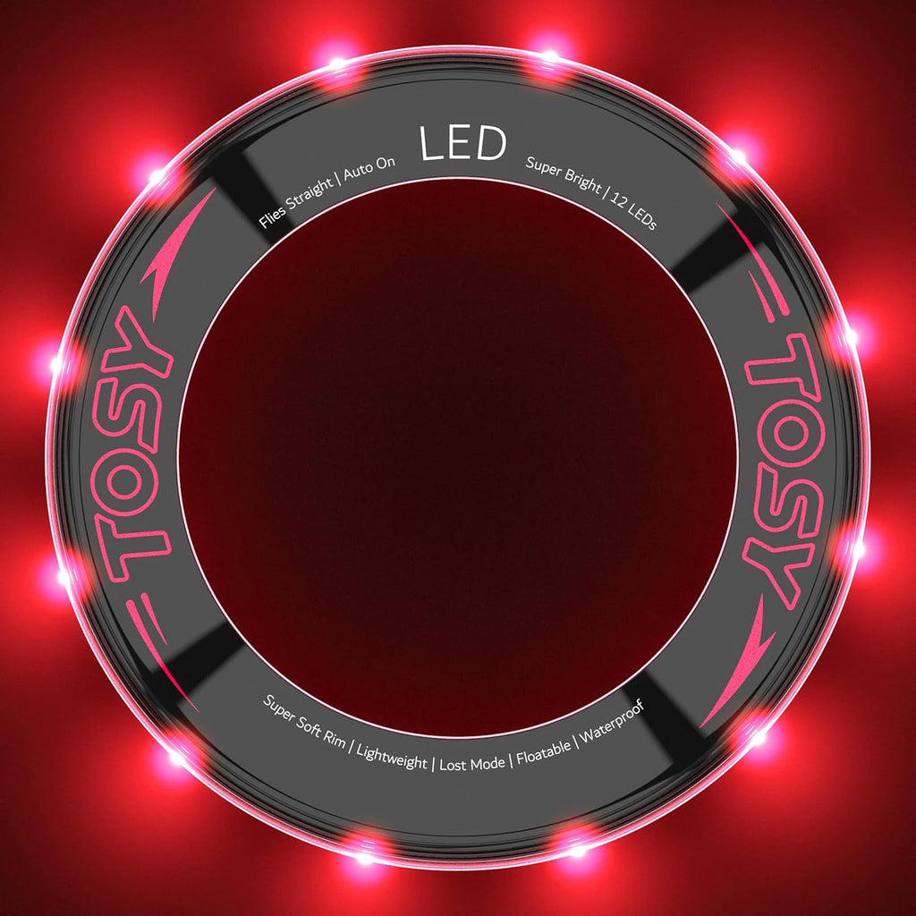 TOSY Flying Ring - 36 RGB Multicolor or 12 Monocolor LEDs, Super Br...