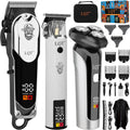 LQT Kit de peluquero profesional para hombres, cortadora de pelo in...