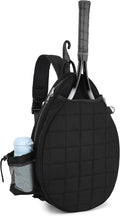Rejolly Bolsa Bandolera de Raqueta de Tenis para Mujeres y Hombres...