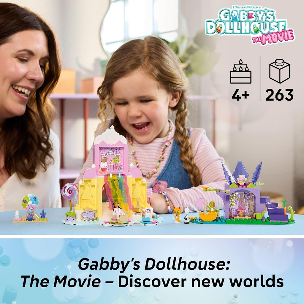 LEGO Gabby's Dollhouse Sweet Treat Mountain &amp; Kitty Garden...