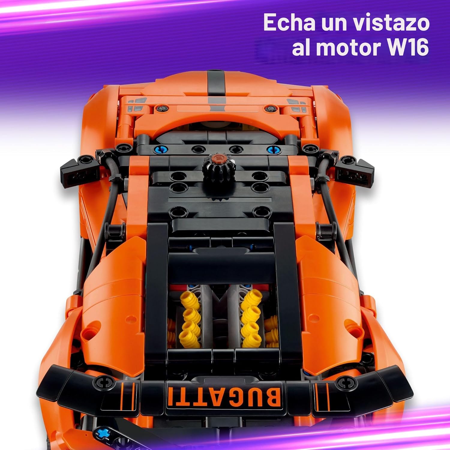 LEGO Technic Bugatti Chiron Pur Sport Hypercar Juguete de construcc...