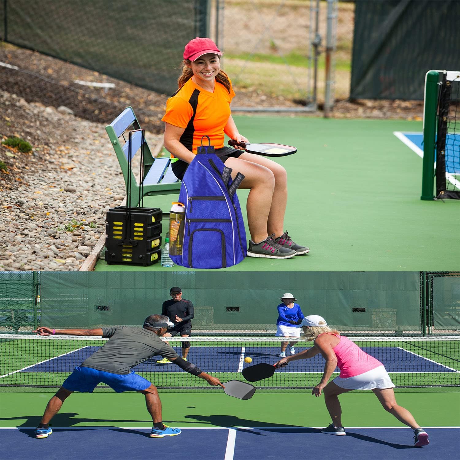 LLYWCM Bolsa de pickleball \u2013 Bolsas de pickleball para mujeres...