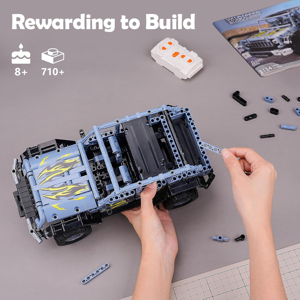 VERTOY STEM Remote Control Building Toys for Kids Ages 8-12 - RC Bl...