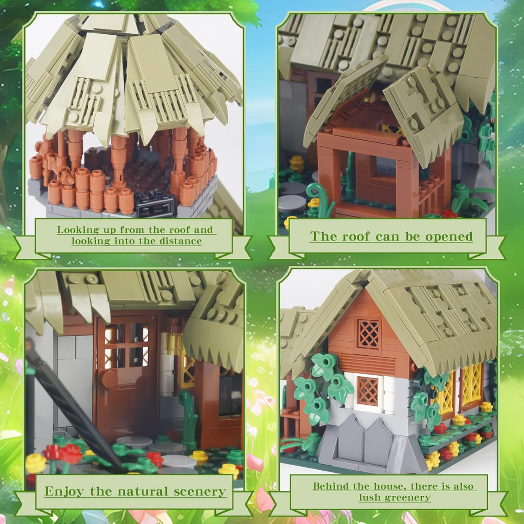 Kit de 1000 piezas modulares de bloques de construcción de minas de...