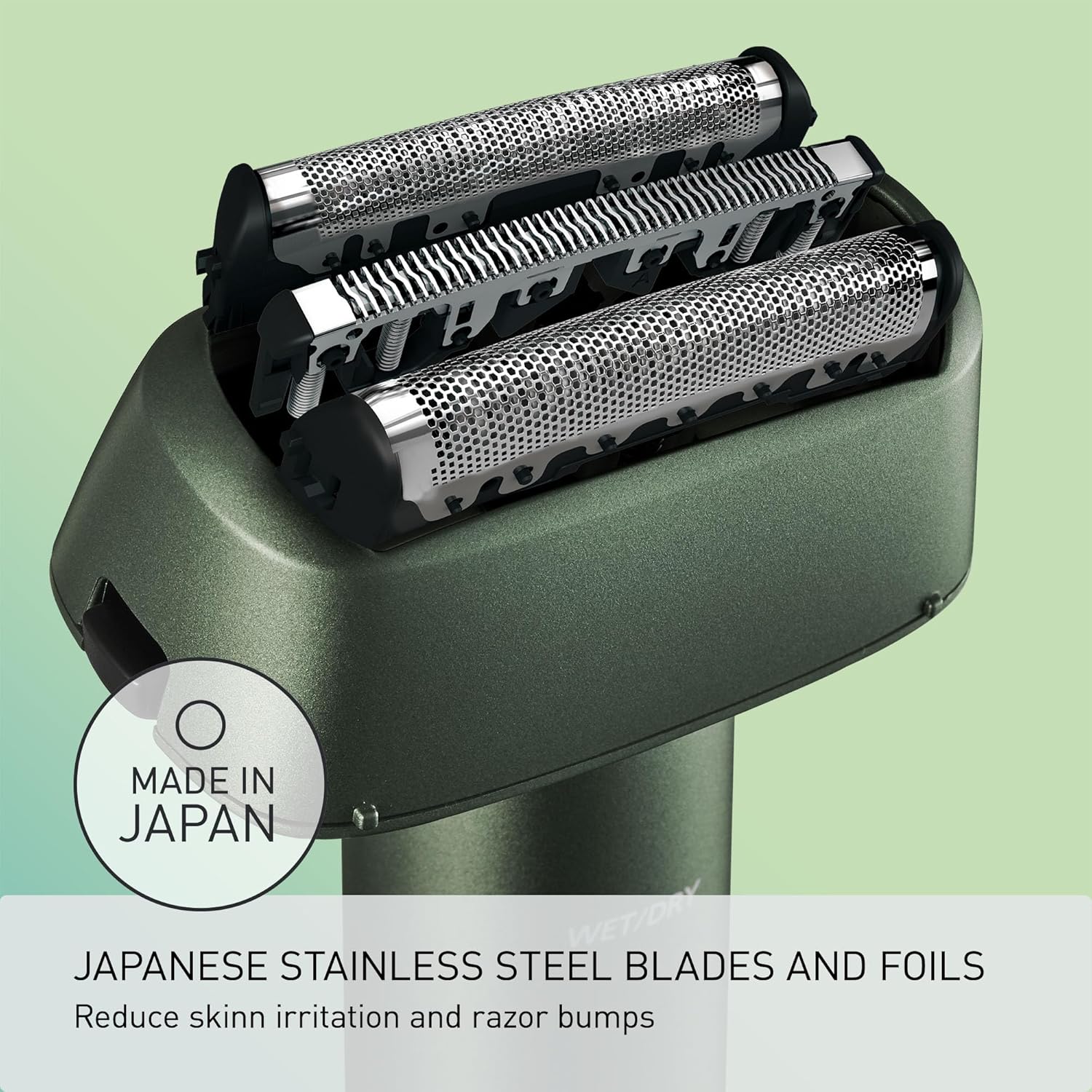 Afeitadora eléctrica Panasonic para hombres, afeitadora húmeda\/sec...
