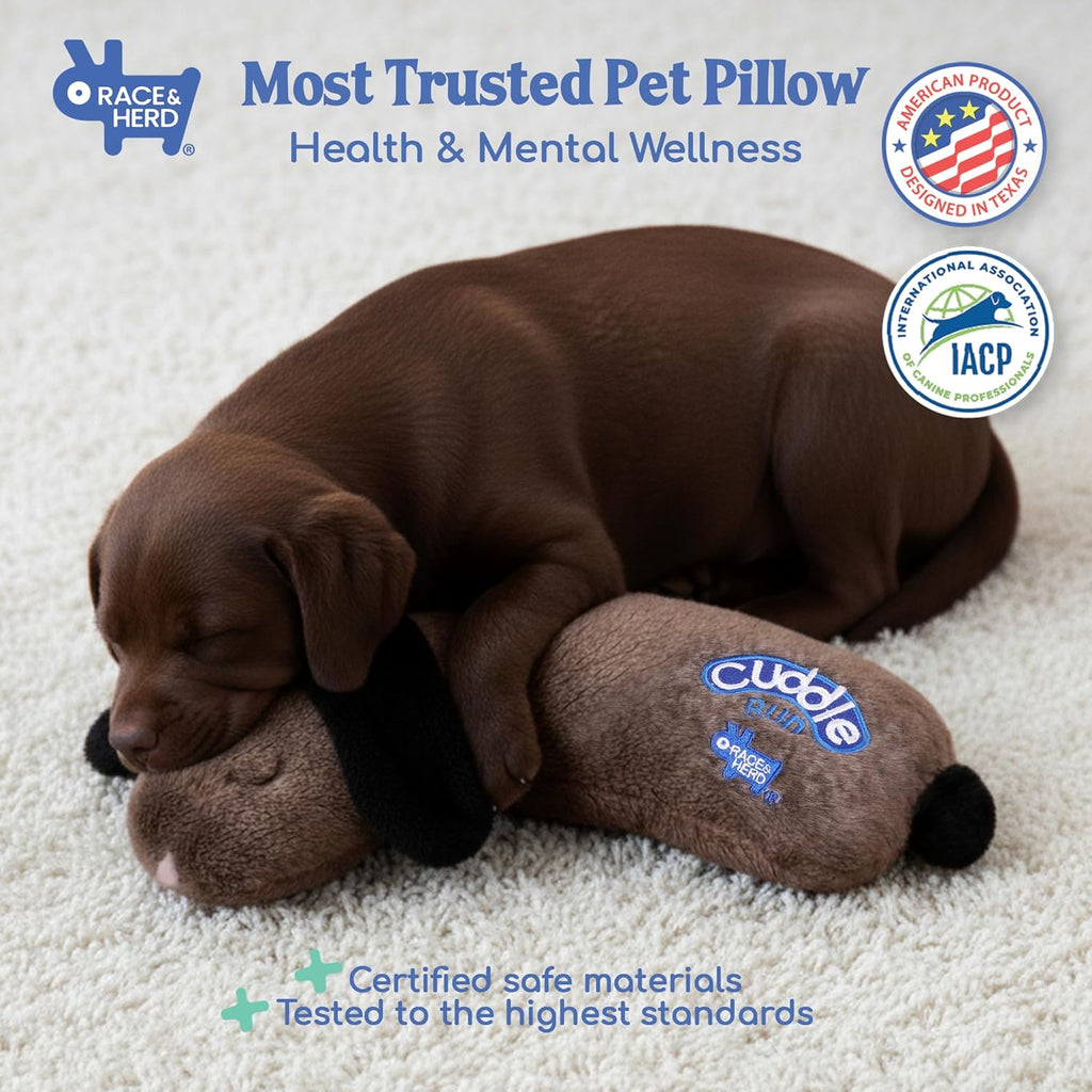 Race&amp;Herd CuddleBun - Juguete para cachorros con latido del cor...