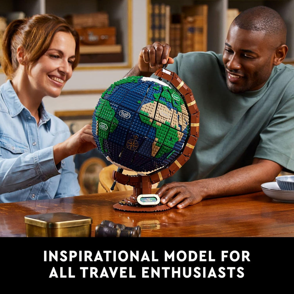 LEGO Ideas The Globe 21332 - Juego de construcción para adultos (25...