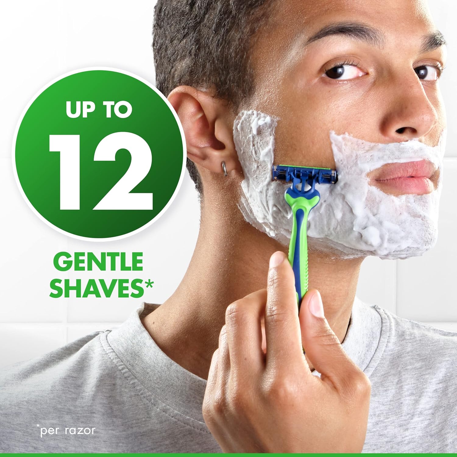 Gillette Sensor3 Sensitive - Maquinilla de afeitar desechable para...