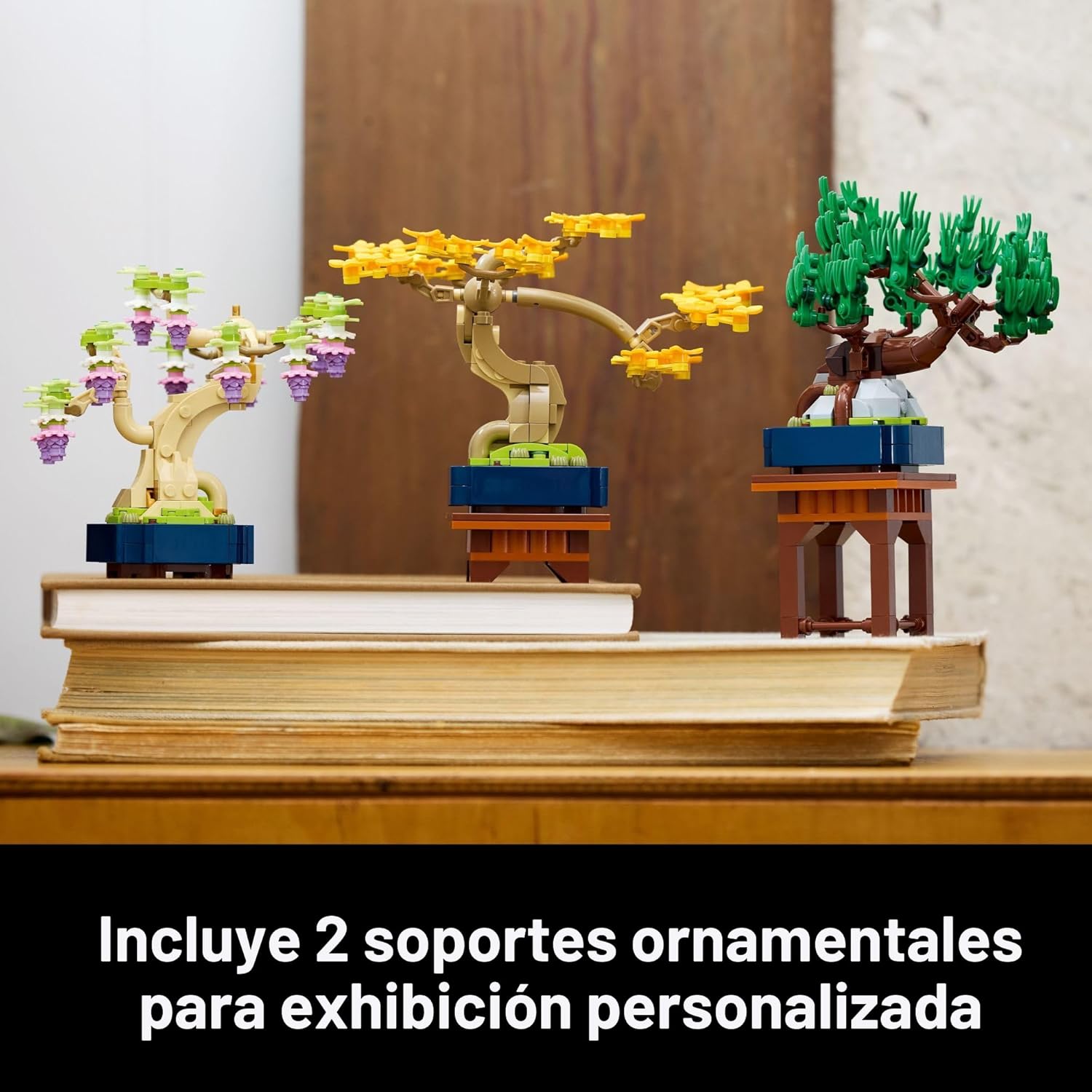LEGO Botanicals - Juego de construcción de mini árboles bonsái, blo...