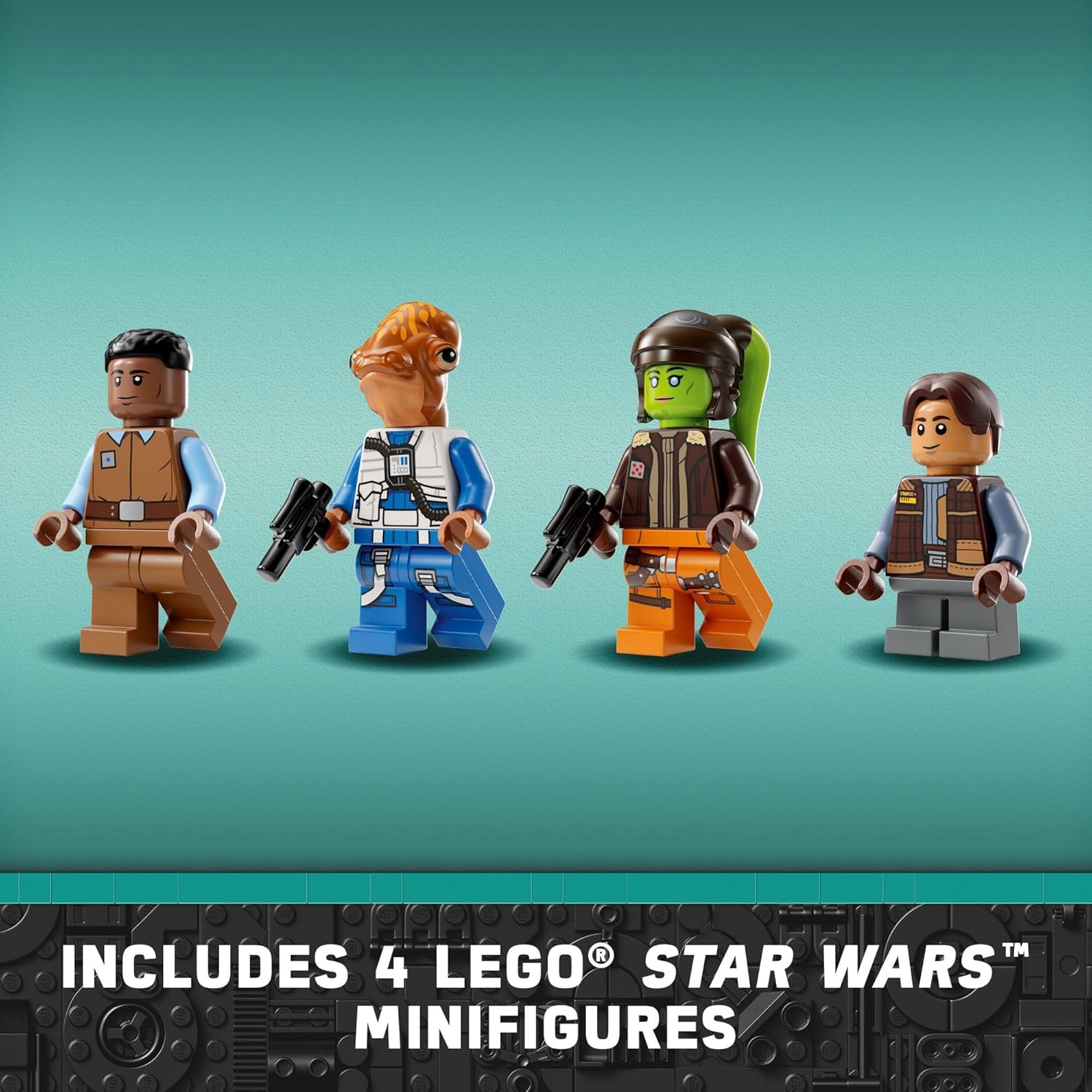 LEGO Star Wars Ahsoka Ghost and Phantom II - Juguete de nave espaci...