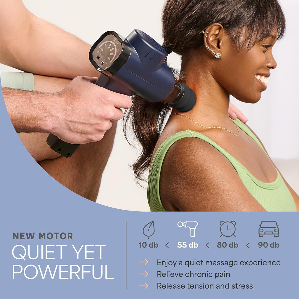 LifePro Pistola de masaje - Masajeador muscular de percusión para a...