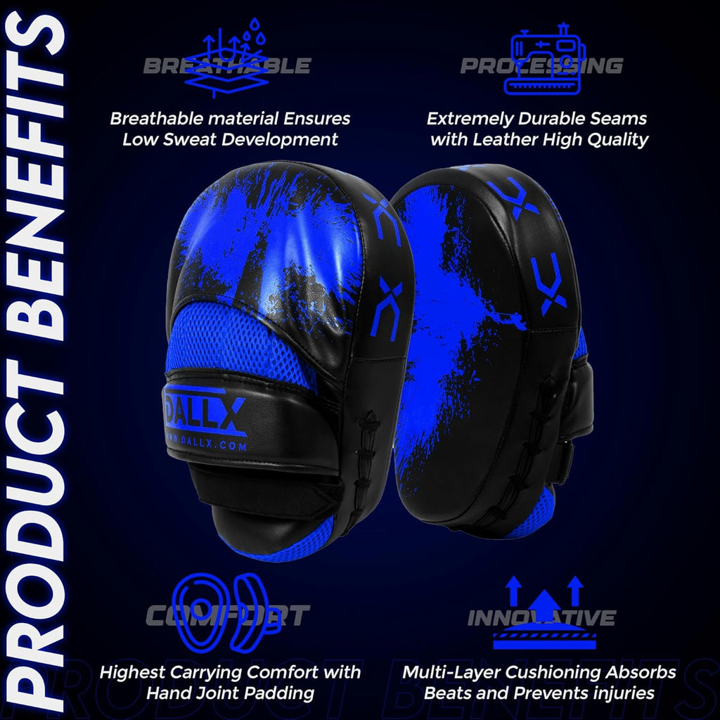DALLX Guantes deportivos con gancho y Jab curvados para entrenamien...