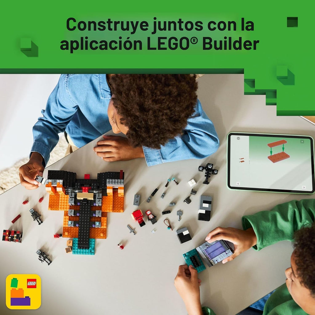 LEGO Minecraft Wither Battle Building &amp; Simulación Juguete para...