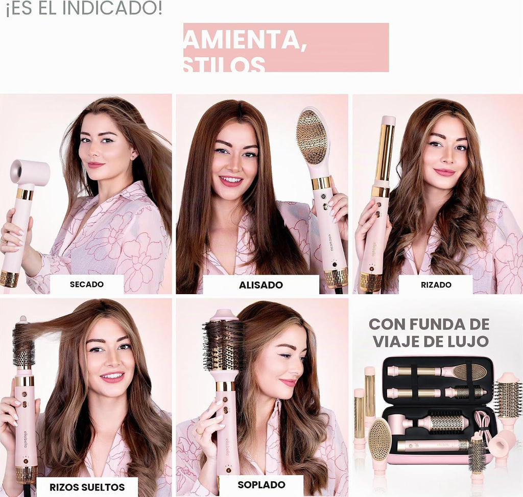 ELLA BELLA® Acondicionador de aire caliente profesional 6 en 1 \u20...