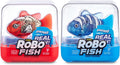 Robo Alive Robo Fish Series 2 (rojo + azul, 2 unidades) por ZURU -...
