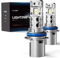 FRANXI Bombillas 9007\/HB5 de 60 W, luz antiniebla súper brillante,...