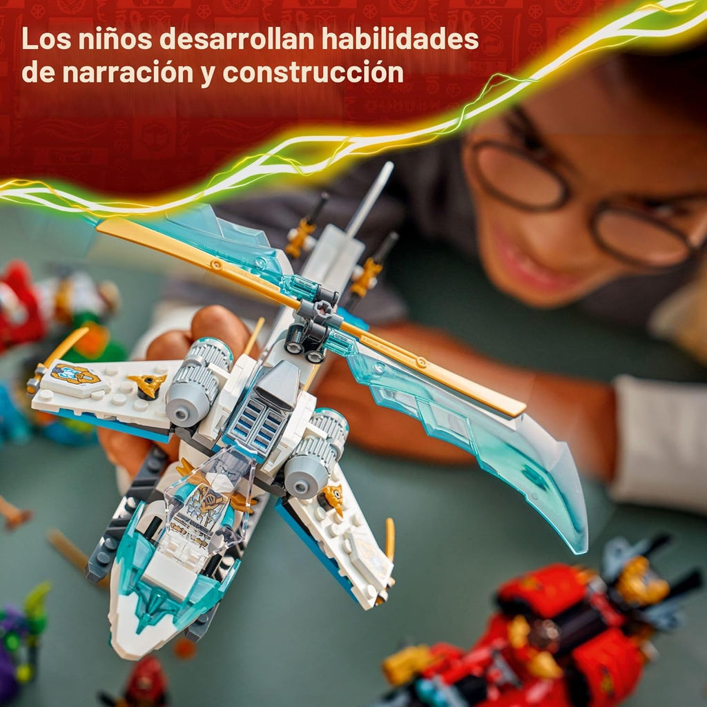 LEGO NINJAGO - Vehículo ninja de juguete de construcción de casa de...