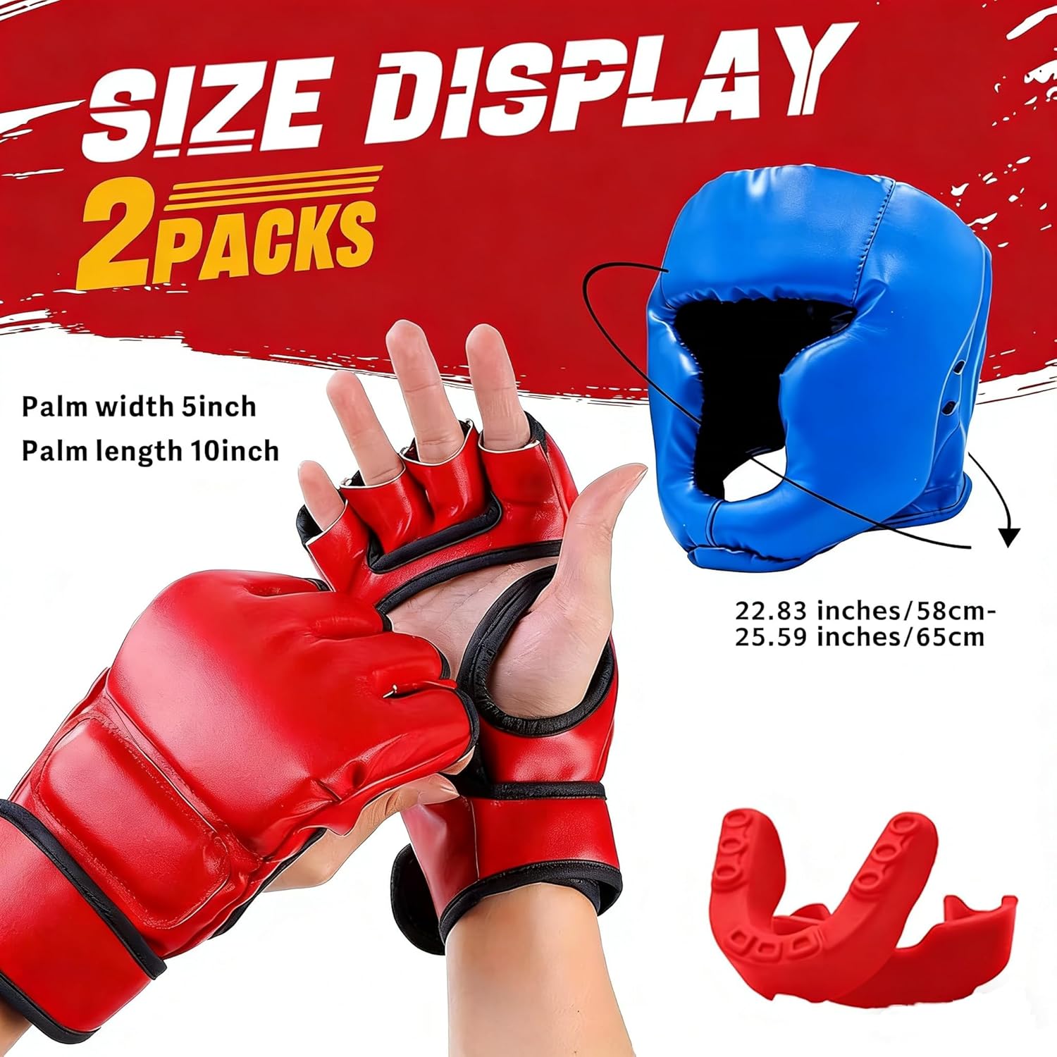 Juego de Boxeo de 14 Piezas, Equipo de Boxeo para Principiantes, In...