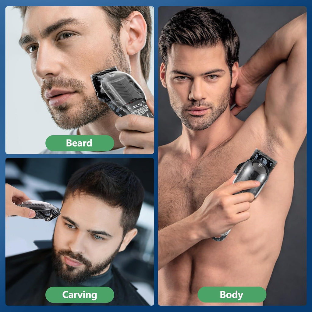 Tuanchuanrp Cortadoras de Cabello Profesionales para Hombres, Kit d...