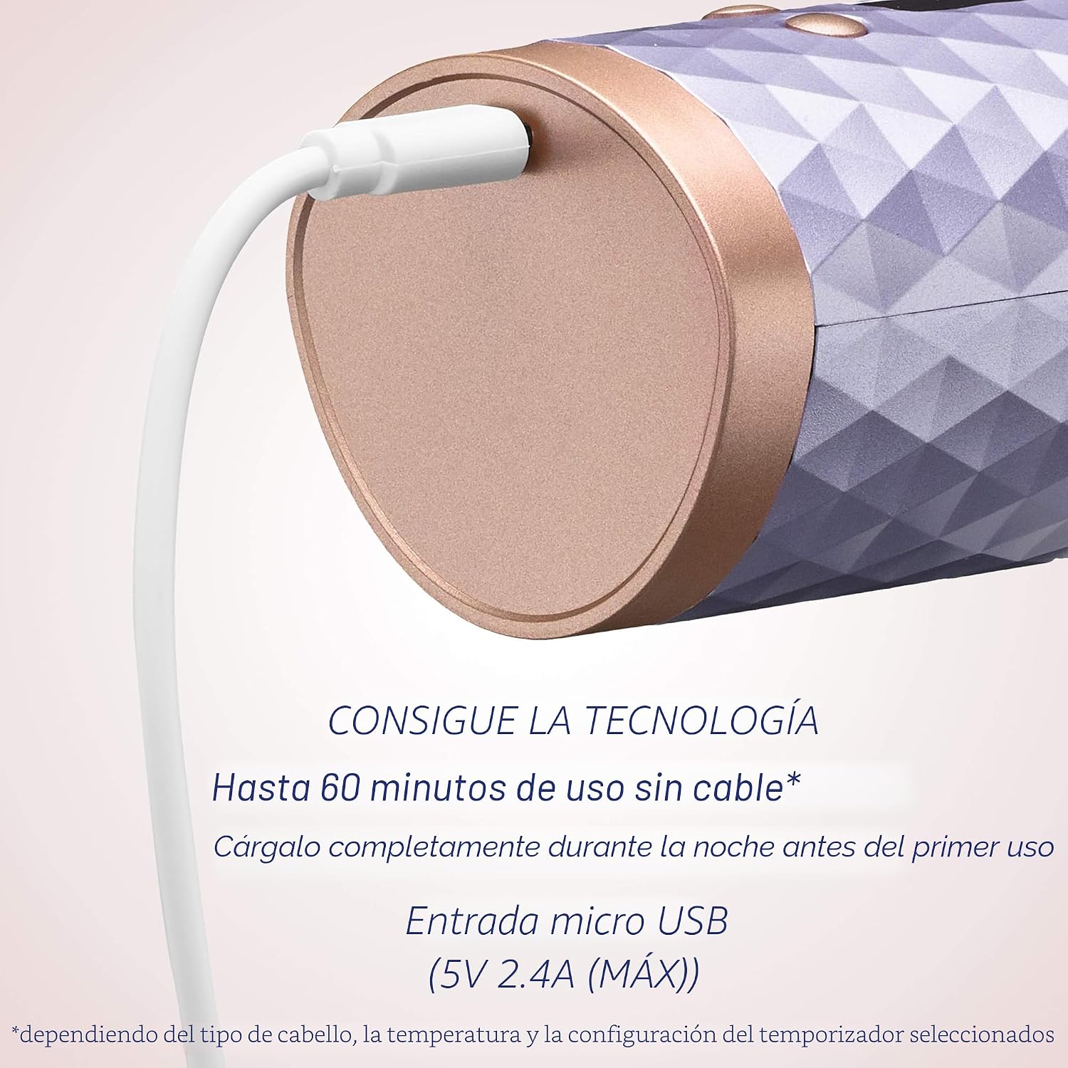 Conair Unbound Rizador Automático Inalámbrico - Rizador Automático...