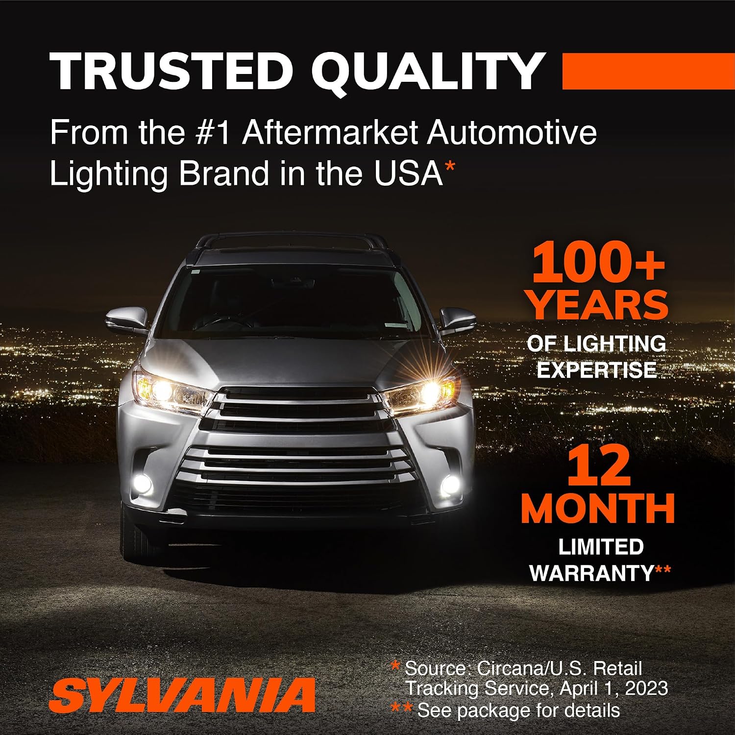 Foco halógeno faro de alto rendimiento Sylvania 9003 (también encaj...