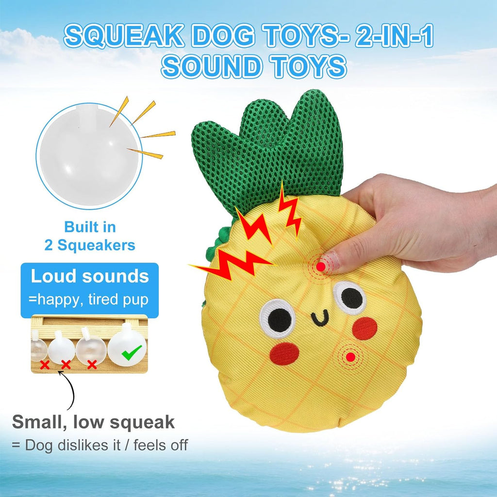 BEAUTYZOO Juguetes flotantes de piscina de agua para perros, paquet...