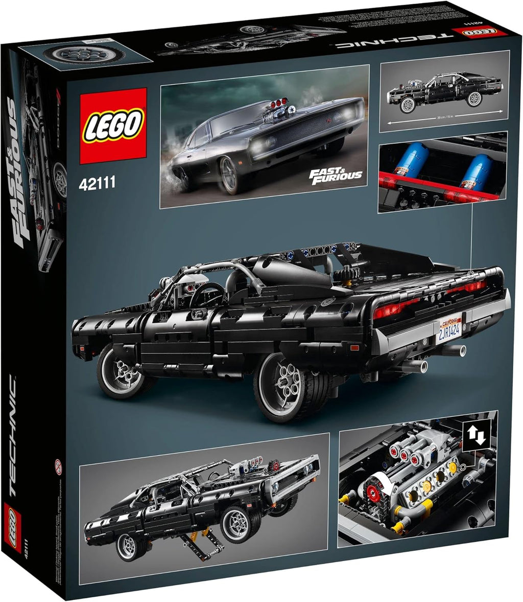 LEGO Technic Fast &amp; Furious Dom's Dodge Charger 42111 Juego...