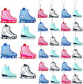 qhqqwzxqc 24 llaveros de patinaje sobre hielo, regalos de fiesta de...