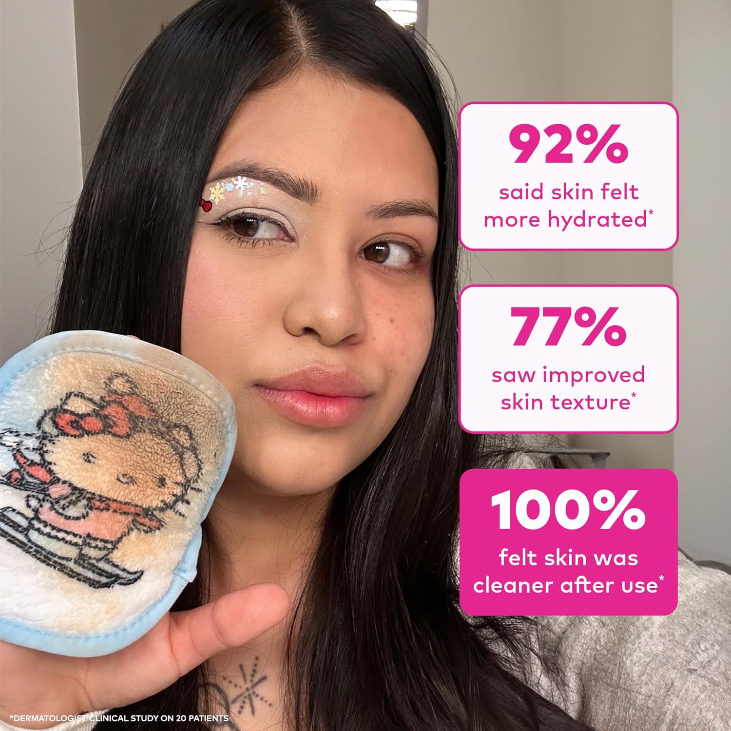 El juego original de MakeUp Eraser para 7 días, elimina todo el maq...