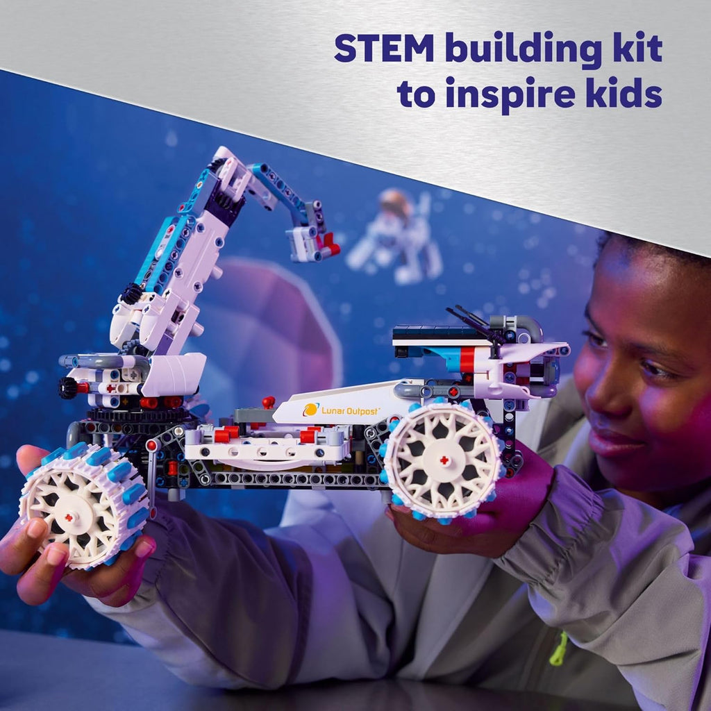 LEGO Technic Lunar Outpost Moon Rover - Juguete de construcción de...