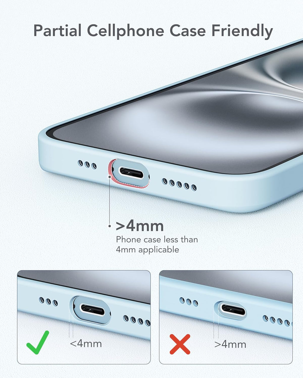 Cargador portátil charmast USB C para iPhone 17\/16\/15, paquete de...