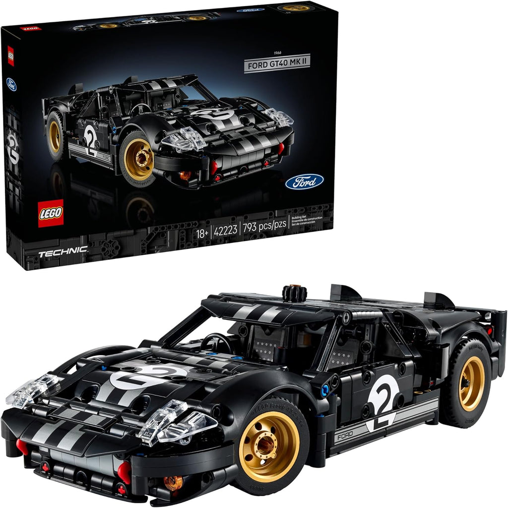 LEGO Technic 1966 Ford GT40 MKII - Juego de construcción de autos d...
