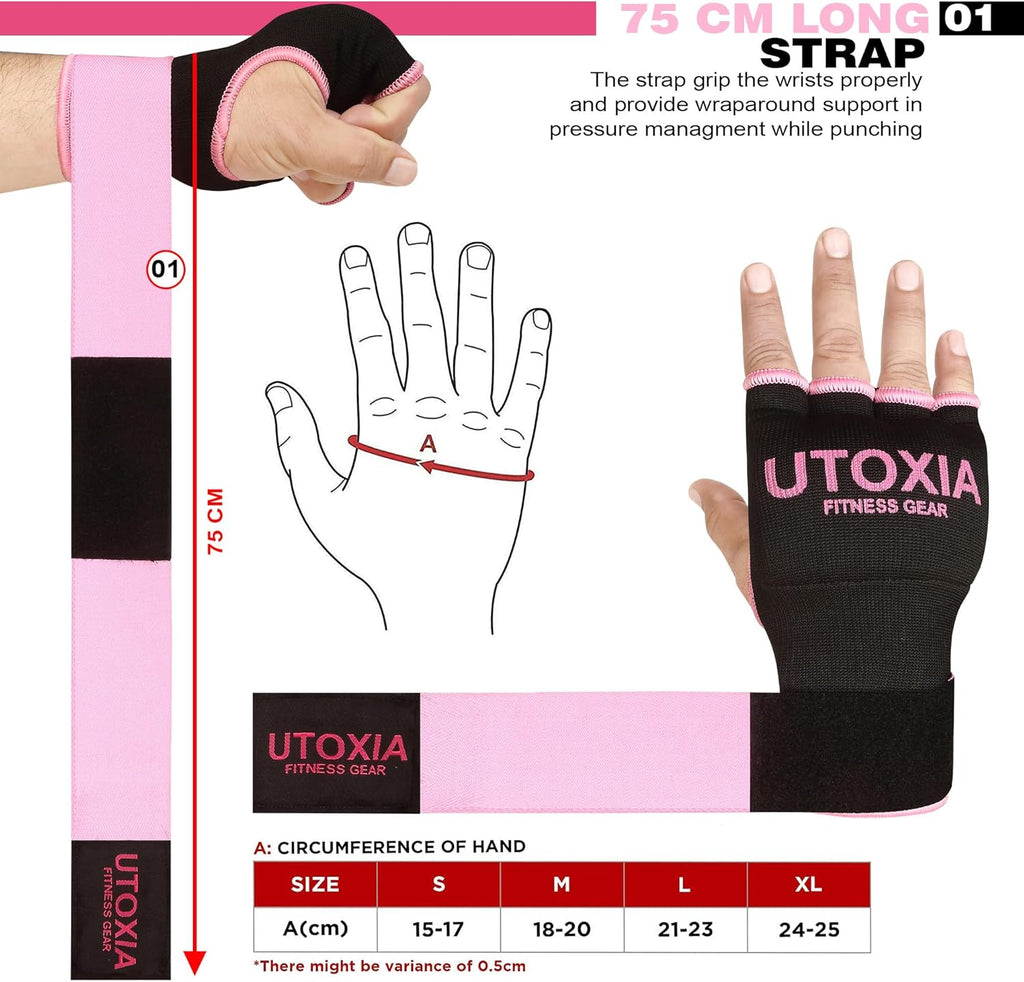 Guantes interiores de boxeo para hombres y mujeres \u2013 Vendas de...