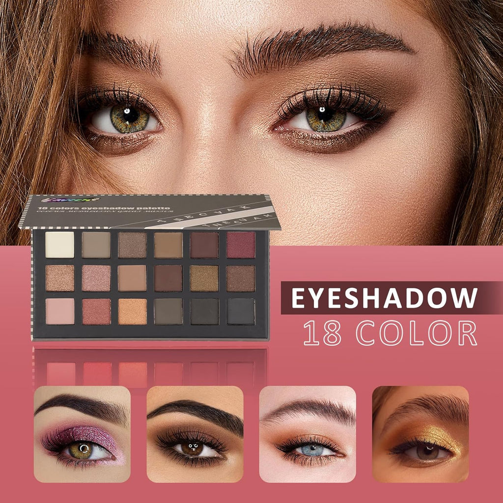 Juego de maquillaje para mujeres, kit completo de maquillaje para a...