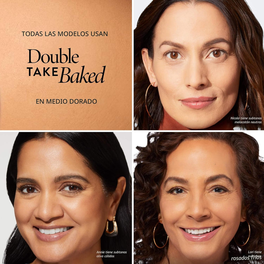 LAURA GELLER NEW YORK Base en Polvo Baked Double Take - Dorado Medi...