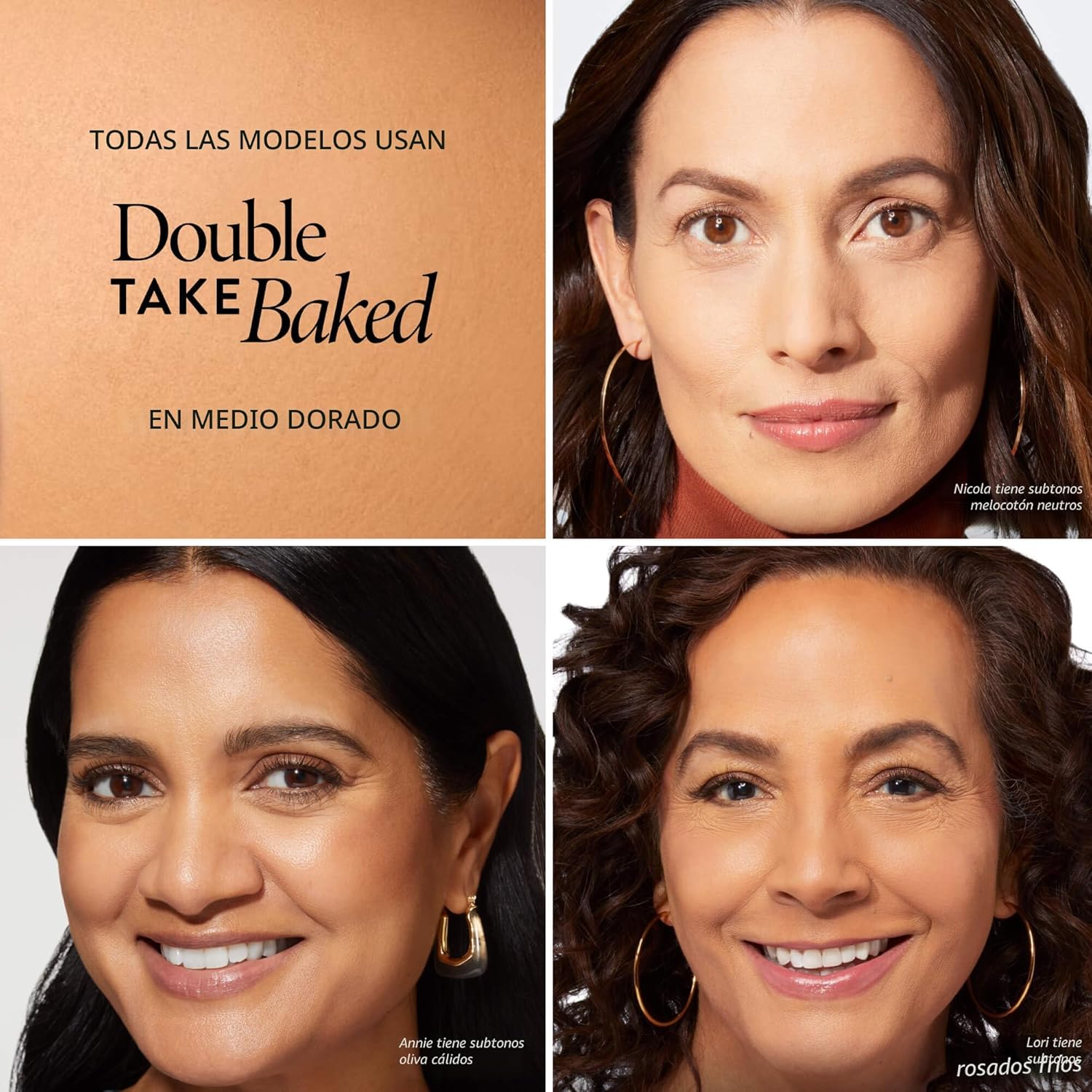 LAURA GELLER NEW YORK Base en Polvo Baked Double Take - Dorado Medi...
